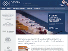 Tablet Screenshot of osbornsalessolutions.com